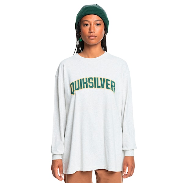 Tričko Quiksilver Wms UNI Boyfriend LS Screen athletic heather 2024
