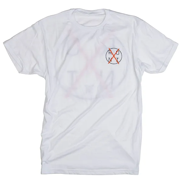 T-shirt Ronix Code 77 white/black/orange 2016