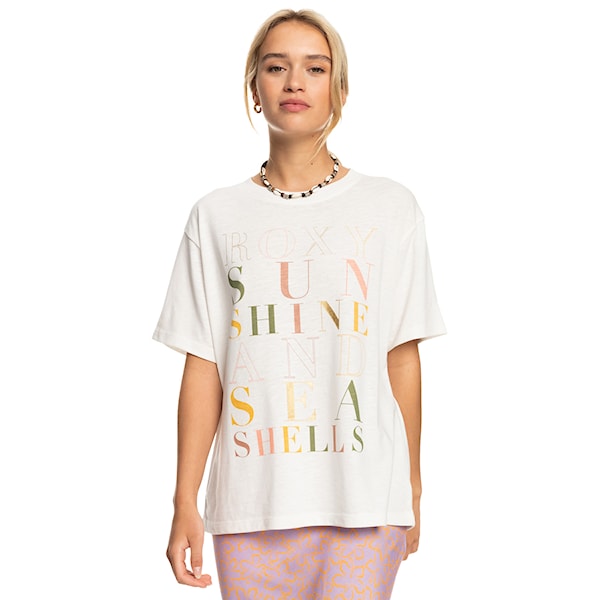 Tričko Roxy Crystal Vision B snow white/multicolour 2023
