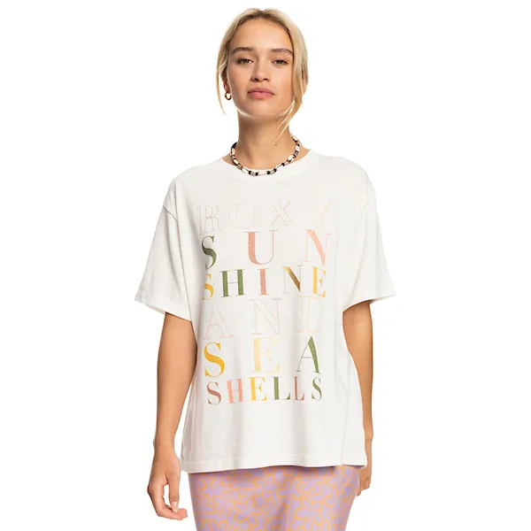 Koszulka Roxy Crystal Vision B snow white/multicolour 2023