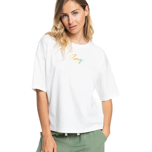 Koszulka Roxy Easy And Basic A snow white 2022