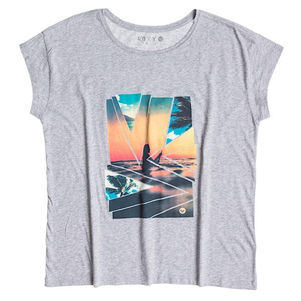 Tričko Roxy New Crew C heritage heather 2015