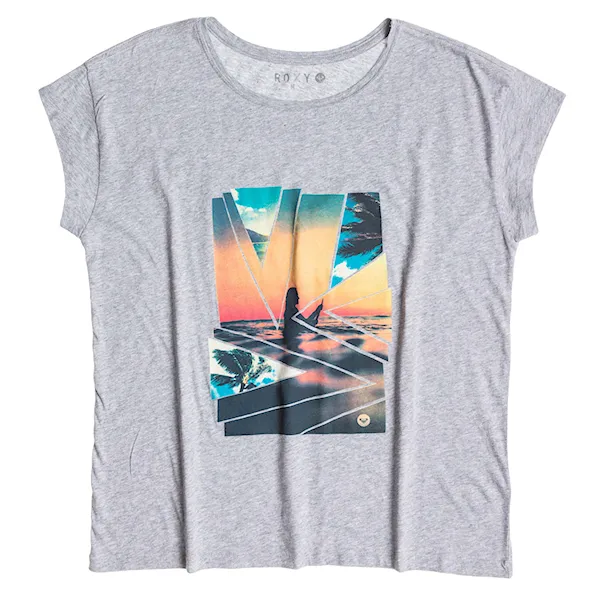 T-shirt Roxy New Crew C heritage heather 2015