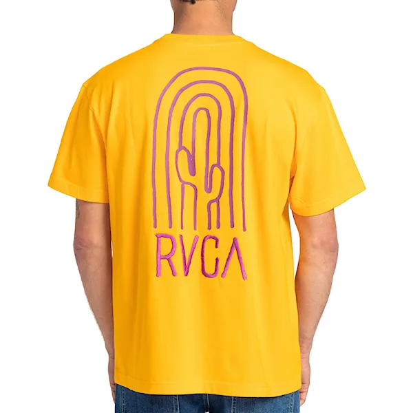 Koszulka RVCA Hi Dez marigold 2022