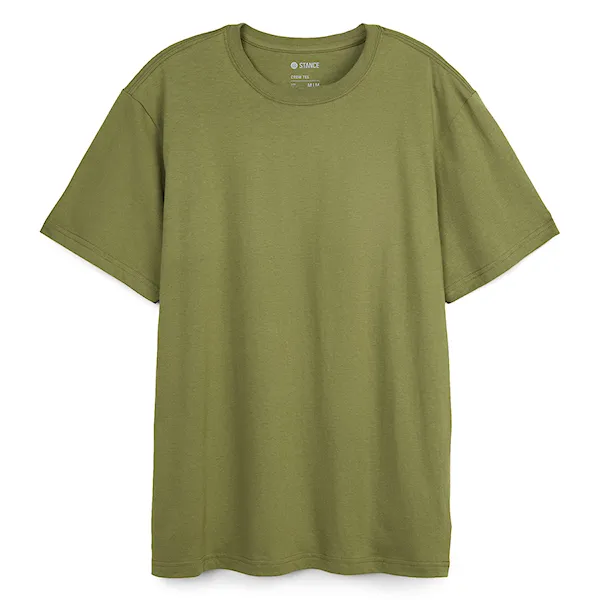 Tričko Stance All Day olive 2026