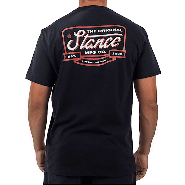 Koszulka Stance Script Seal SS black 2025
