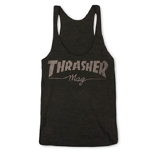 Podkoszulek Thrasher Thrasher Logo Racerback black 2021