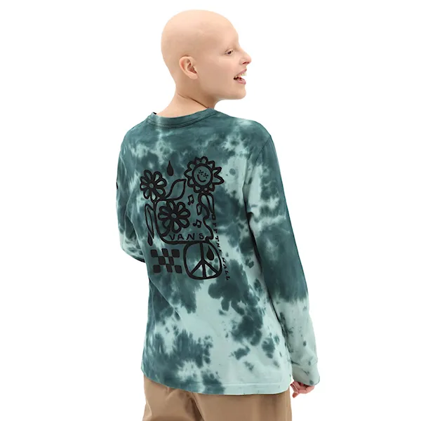 Koszulka Vans Audience Ls Bff Dbutl deep teal 2022