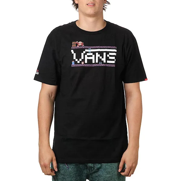 T-shirt Vans Nintendo Ss black 2016