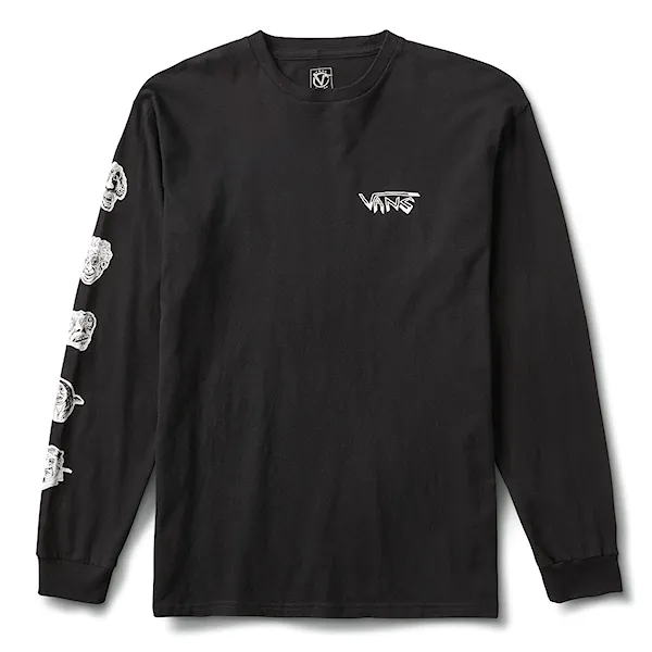 T-shirt Vans Rowan Zorilla Faces Ls black 2020