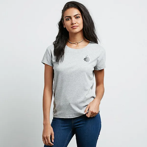 Tričko Volcom Easy Babe Rad 2 heather grey 2018