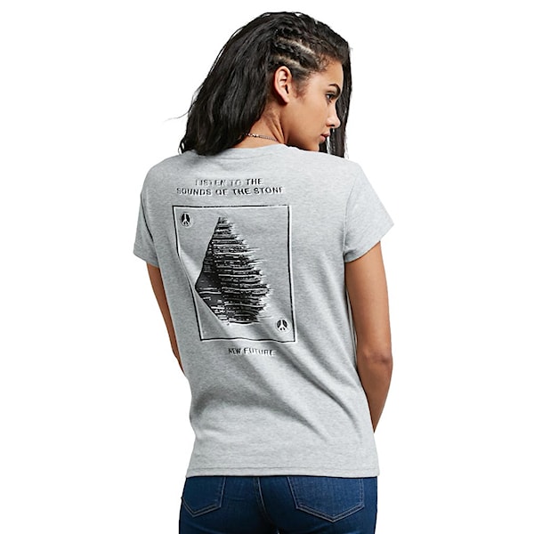 Tričko Volcom Easy Babe Rad 2 heather grey 2018