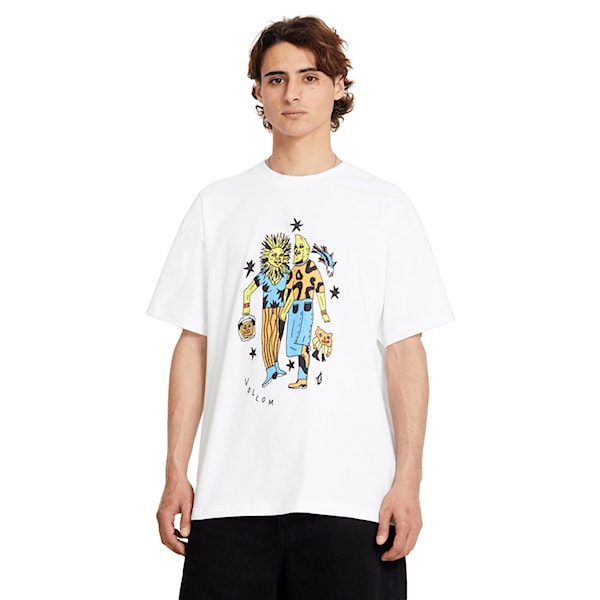 T-shirt Volcom FA Bob Mollema 3 Loose SST white 2025