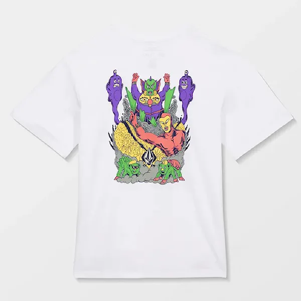 Tričko Volcom Kids FA Ben Sanair Tee 1 white 2026