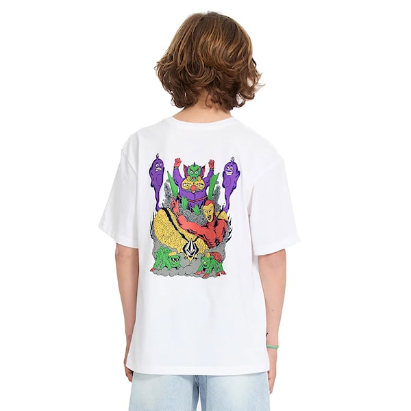 Tričko Volcom Kids FA Ben Sanair Tee 1 white 2026