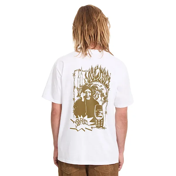 Tričko Volcom Last Call Basic SST white 2026