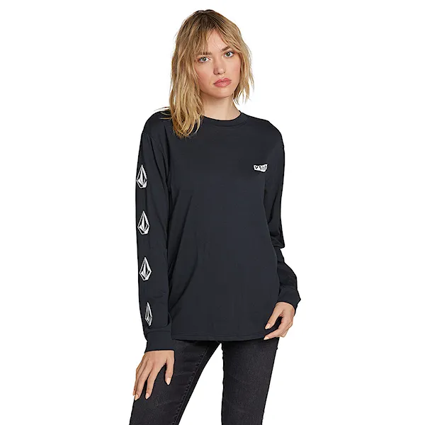 Koszulka Volcom Simply Stoned Ls black 2019