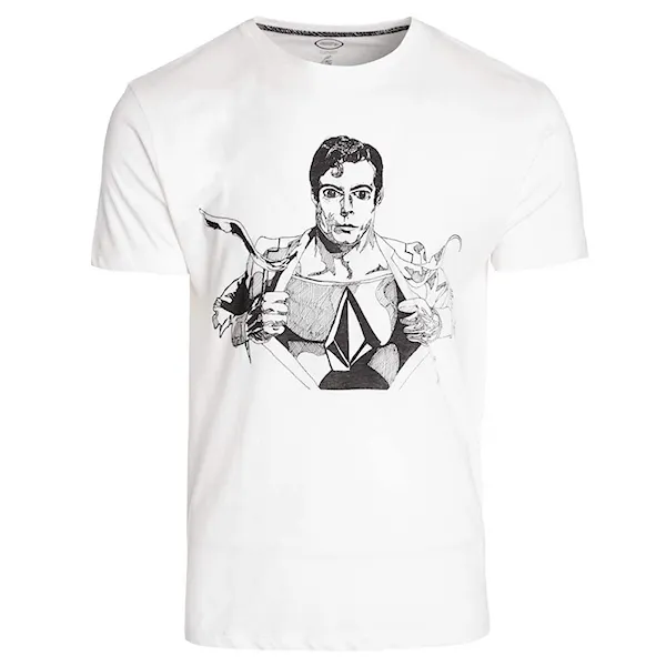 Tričko Volcom Valienthimself star white 2015