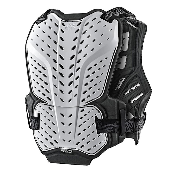 Chránič páteře na kolo Troy Lee Designs Youth Rockfight Chest Protector white 2026
