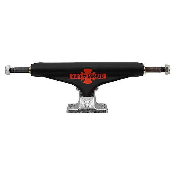 Skateboard Trucks Independent Stage 11 Hollow Baker 4 Life FLT black/silver