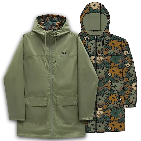 Street Jacket Vans Aspect Reversible Jacket MTE1 camo floral loden green 2023