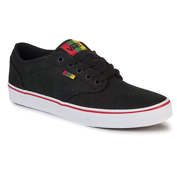 Tenisky Vans Atwood rasta black/red 2017