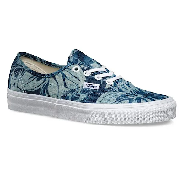 Tenisky Vans Authentic indigo tropical blue/true white 2016