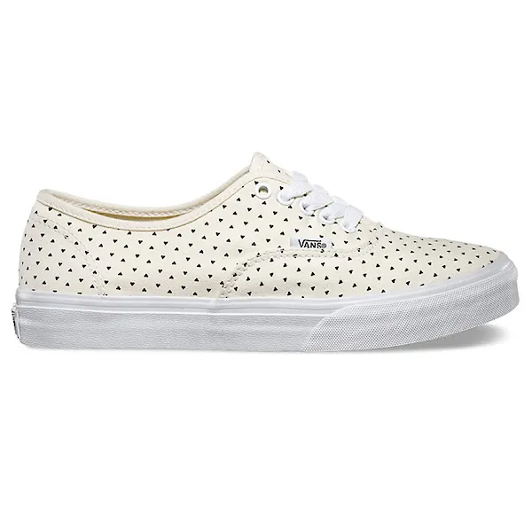Tenisky Vans Authentic Slim micro hearts classic white/black 2015