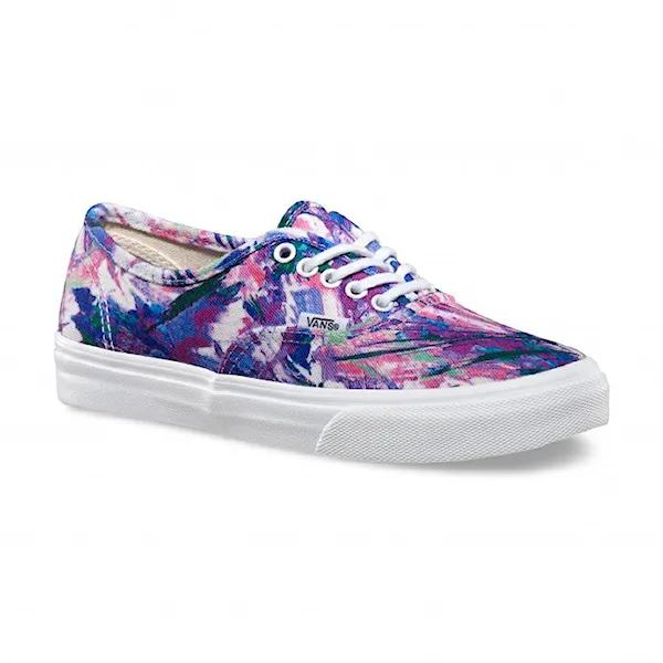 Tenisky Vans Authentic Slim multi paint purple 2015