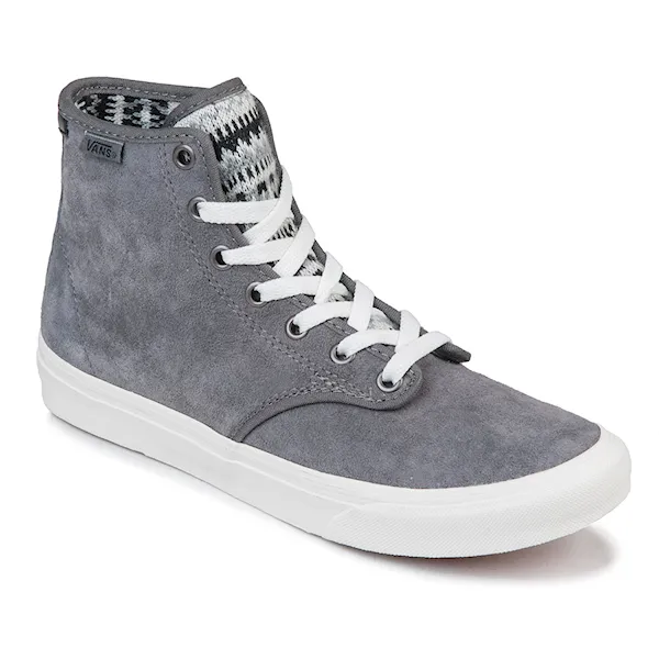 Sneakers Vans Camden Hi mte pewter/blanc de blanc 2015
