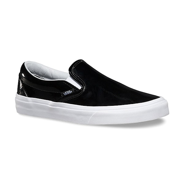 Slip-on tenisky Vans Classic Slip-On tumble patent black 2016