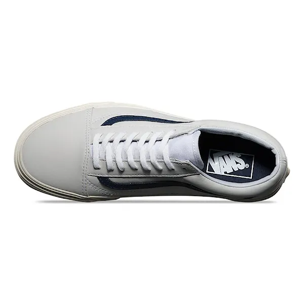 Sneakers Vans Old Skool matte leather twt/drs blue 2015