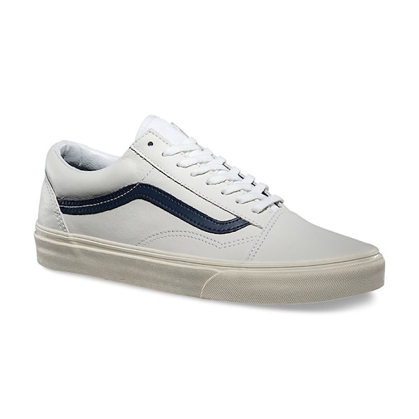 Tenisky Vans Old Skool matte leather twt/drs blue 2015