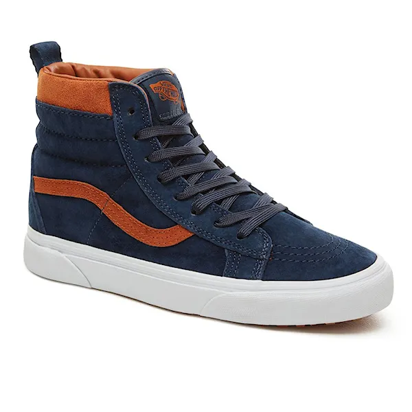 Buty zimowe Vans Sk8-Hi Mte suede/dress blues 2018