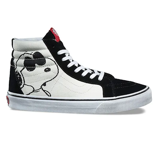 Sneakers Vans Sk8-Hi Reissue peanuts joe cool/black 2017