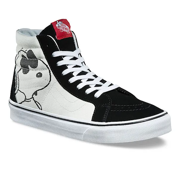 Sneakers Vans Sk8-Hi Reissue peanuts joe cool/black 2017
