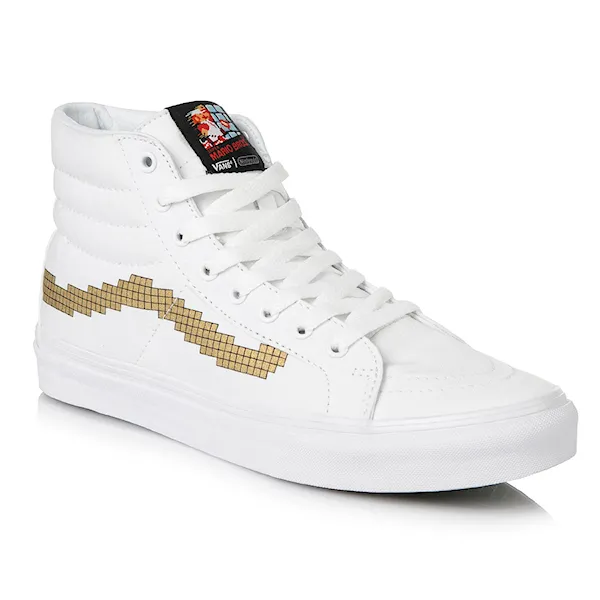 Sneakers Vans Sk8-Hi Slim nintendo console/gold 2016