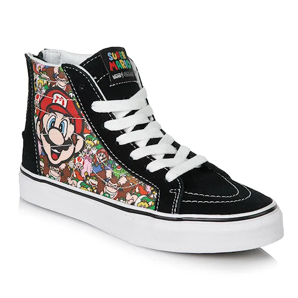 Sneakers Vans Sk8-Hi Zip nintendo mario & luigi 2016