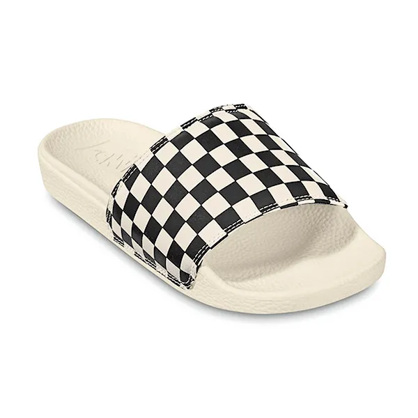 Šľapky Vans Wms La Costa Slide-On checkerboard black/mars 2025
