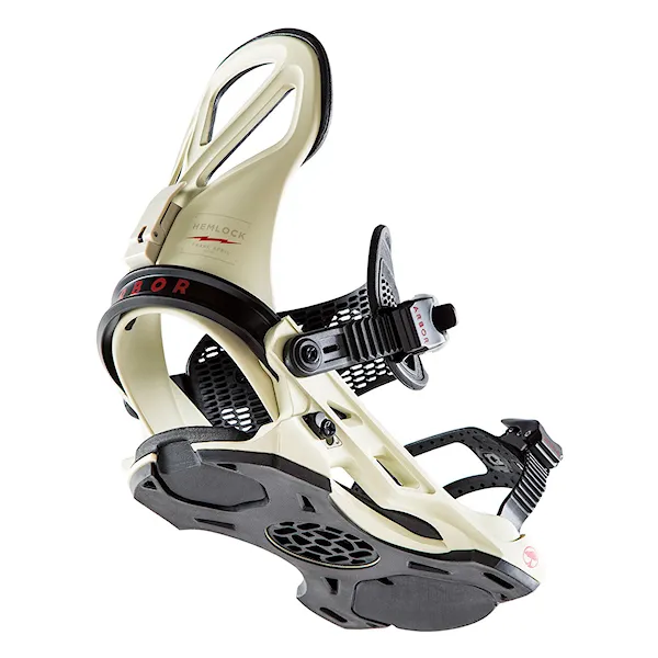 Vázání na snowboard Arbor Hemlock frank april red 2019