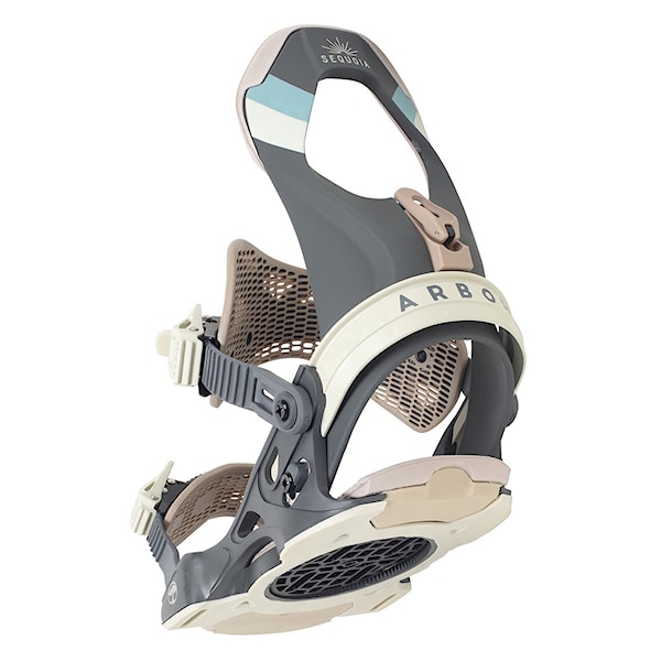 Snowboard Binding Arbor Sequoia mfr cool grey 2021