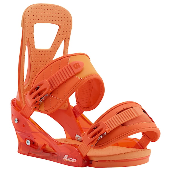 Vázání na lyže Burton Freestyle orange 2016