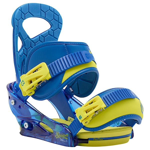 Vázání na snowboard Burton Mission Smalls next level blue 2016