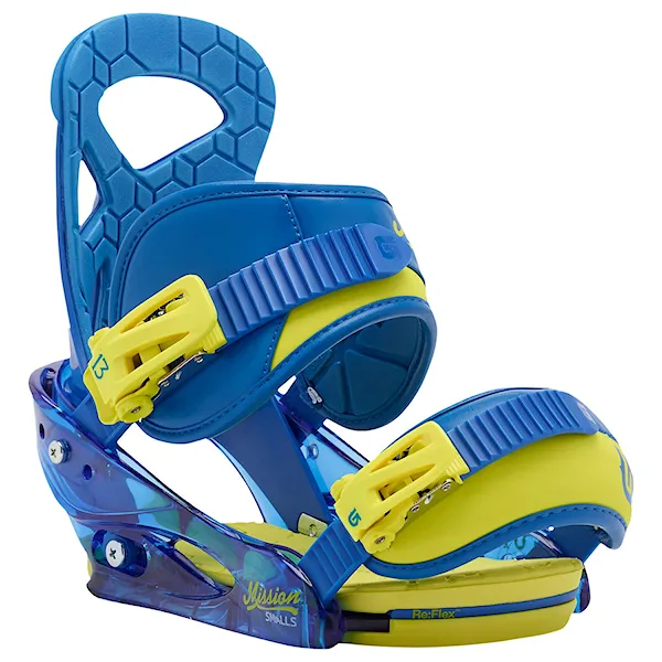 Snowboard Binding Burton Mission Smalls next level blue 2016