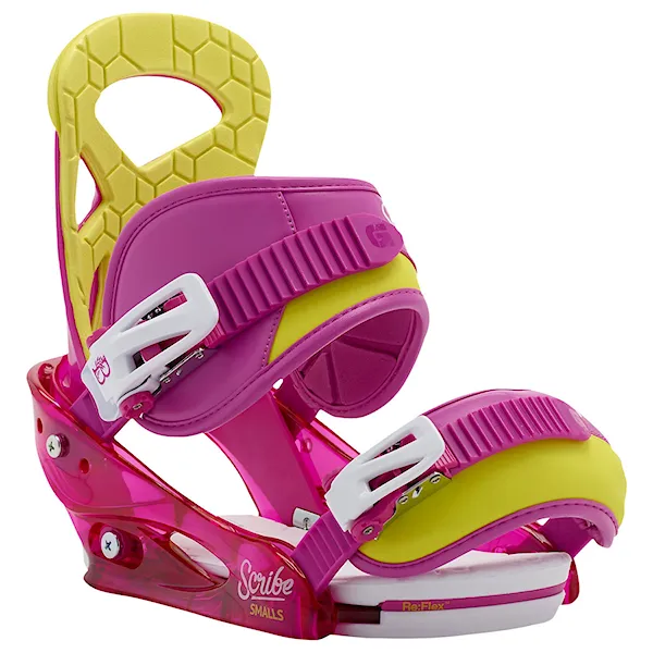 Ski Binding Burton Scribe Smalls razzle dazzle pink 2016