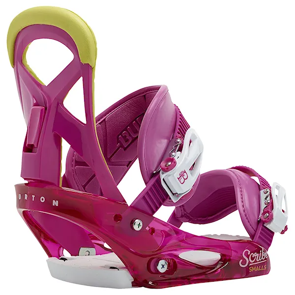 Ski Binding Burton Scribe Smalls razzle dazzle pink 2016