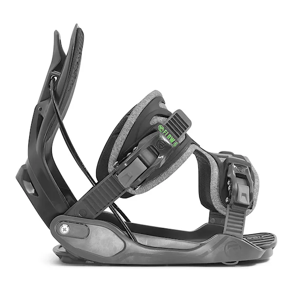 Viazanie na snowboard Flow Alpha grey 2020