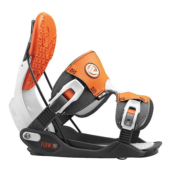 Vázání na lyže Flow Five grey/orange 2016