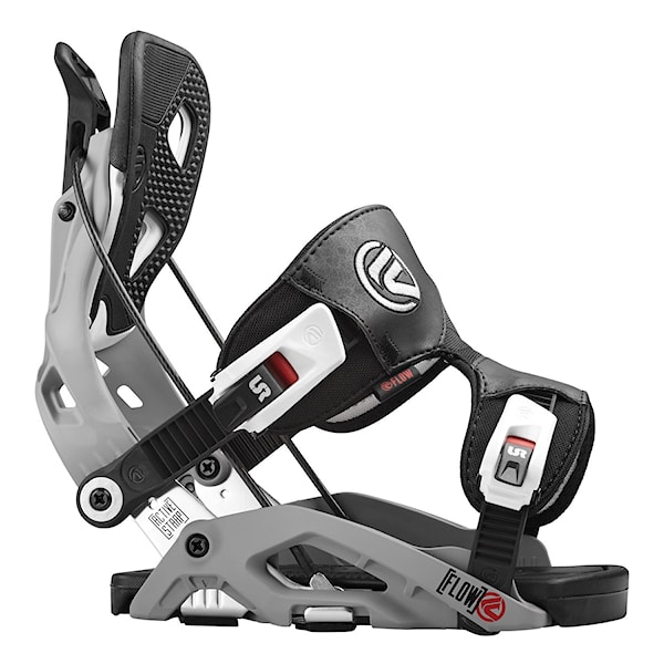 Vázání na snowboard Flow Fuse grey 2016