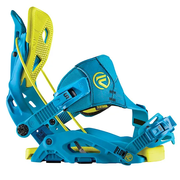 Vázání na lyže Flow Fuse Hybrid blue/lime 2015